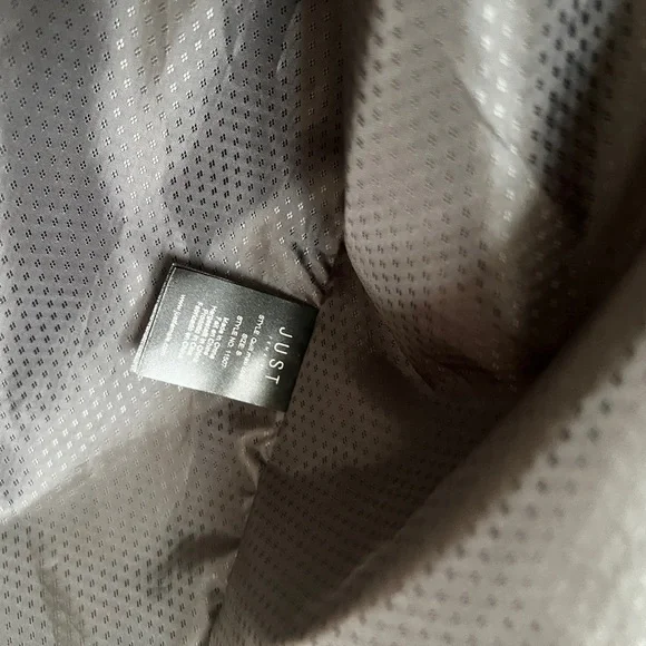 Just Female Black Quilt Maxi Coat Size XS NWT $175 - Picture 9 of 11